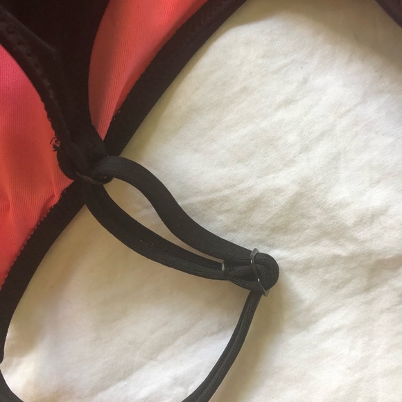 Victoria’s Secret PINK black strappy one piece size Small, NWT - Picture 2 of 8